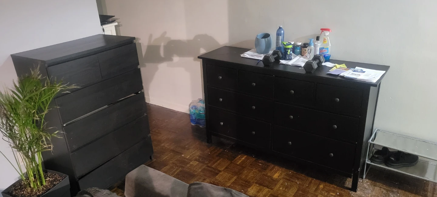 IKEA HEMNES 8-drawer dresser both - photo 2