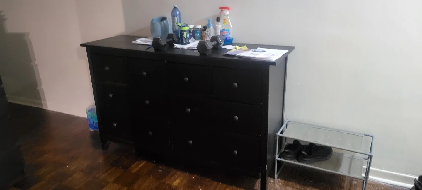IKEA HEMNES 8-drawer dresser both - photo 3
