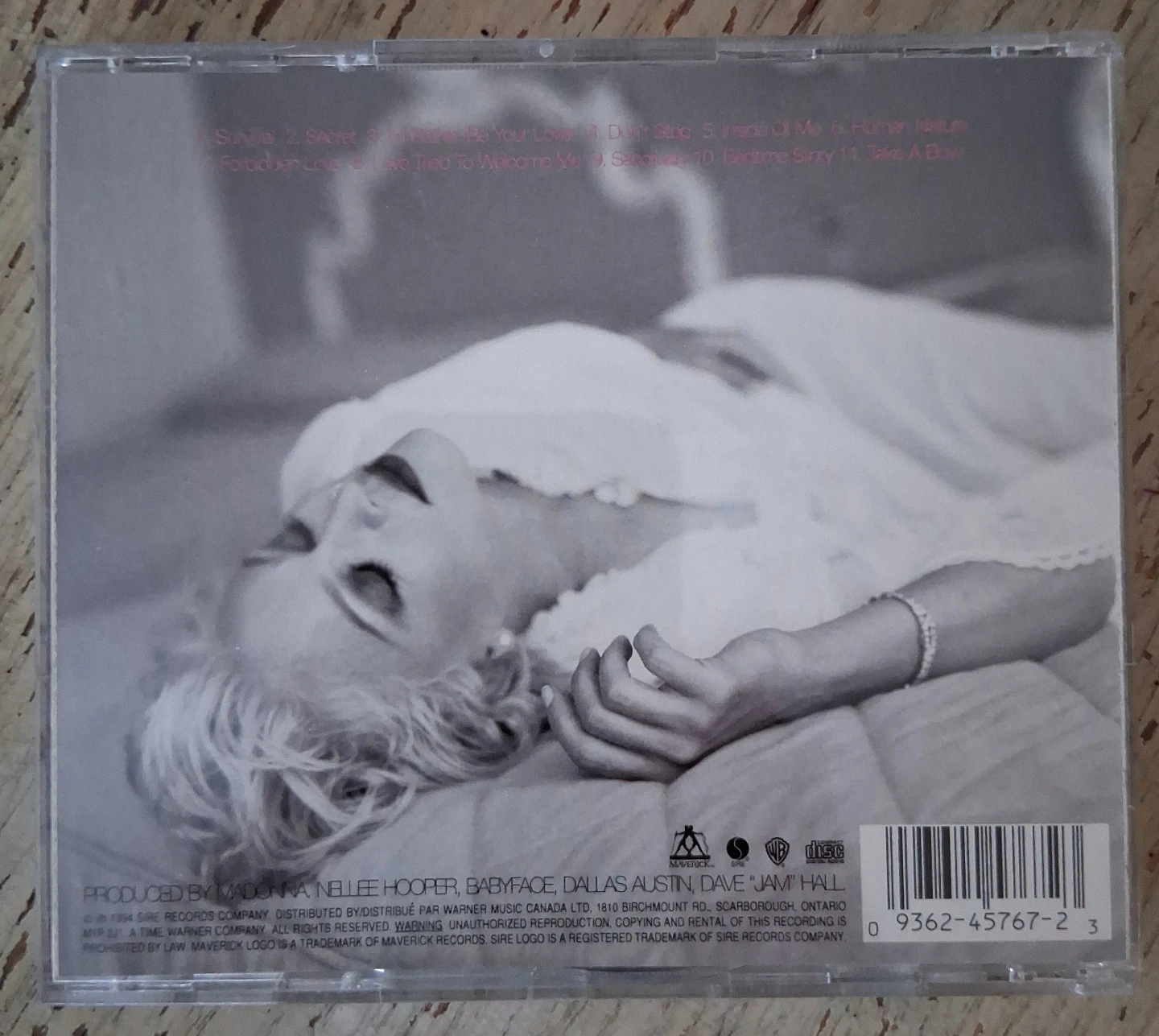 Madonna Bedtime Stories CD - photo 2