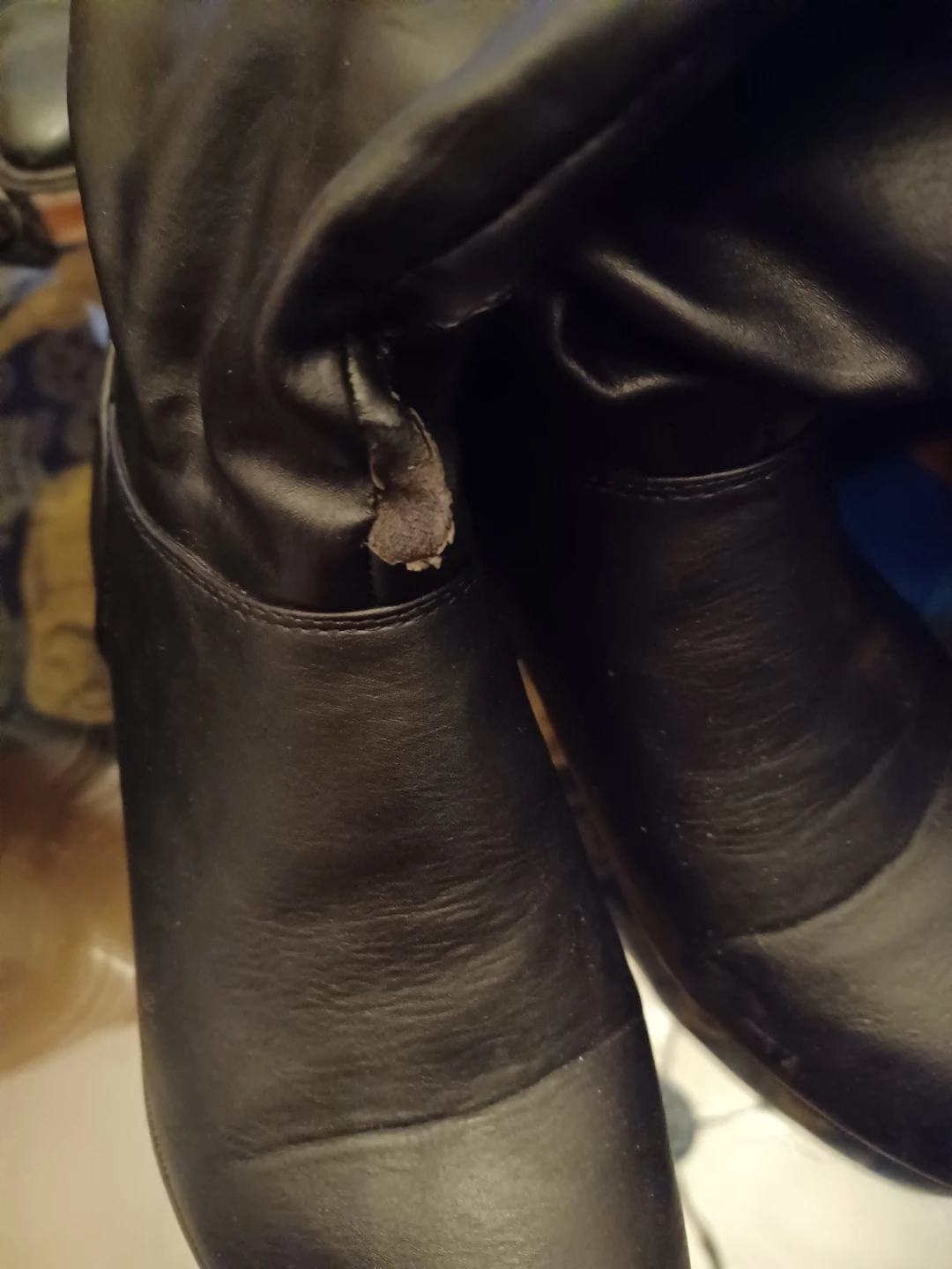 Black Knee-High Boots