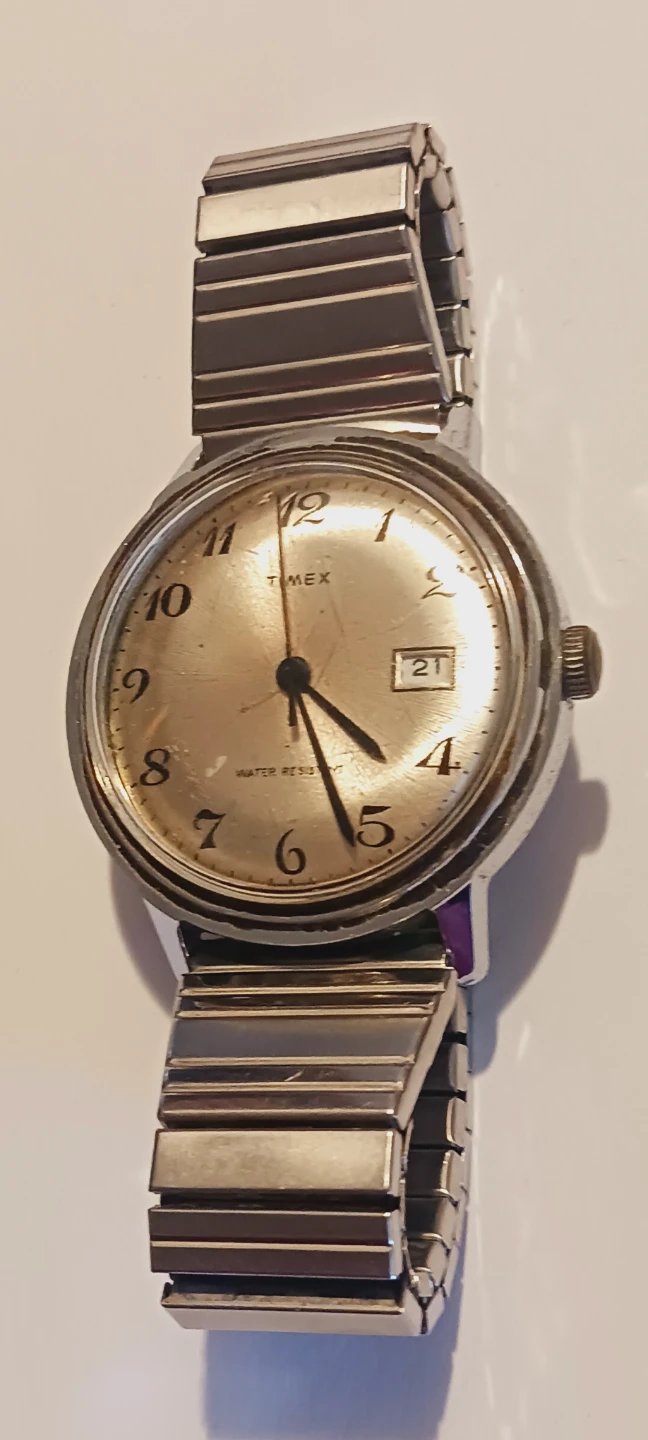 Timex 1970s Vintage Men's Watch. Not tested, as is. - photo 3