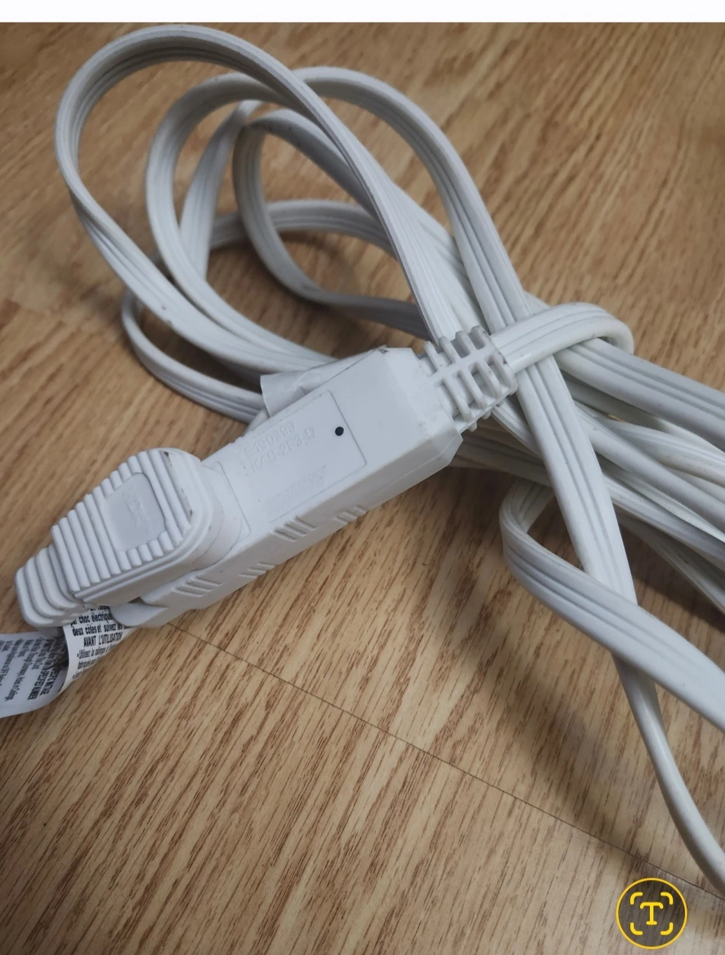 Brand New HDX 15-ft Indoor Extension Cord - White - photo 4