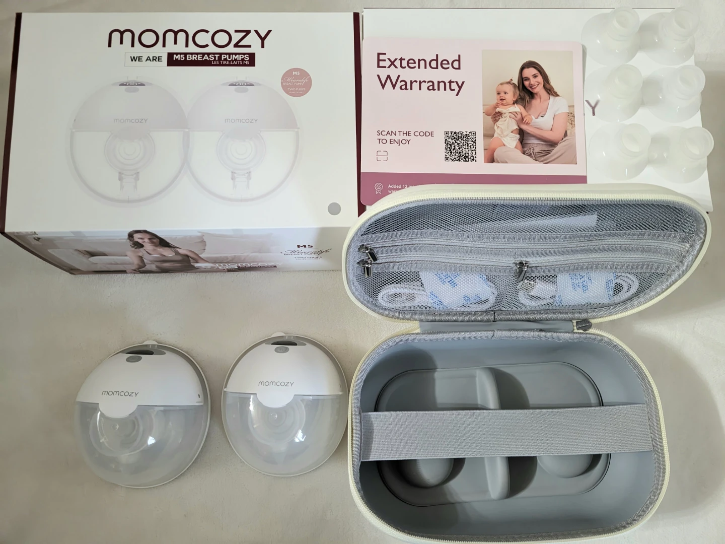 Momcozy M5 Hands Free Double Wearable Pumping Device