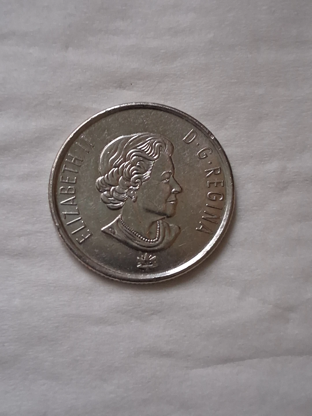 2017 Canadian 25 cents commemorative coin - photo 2