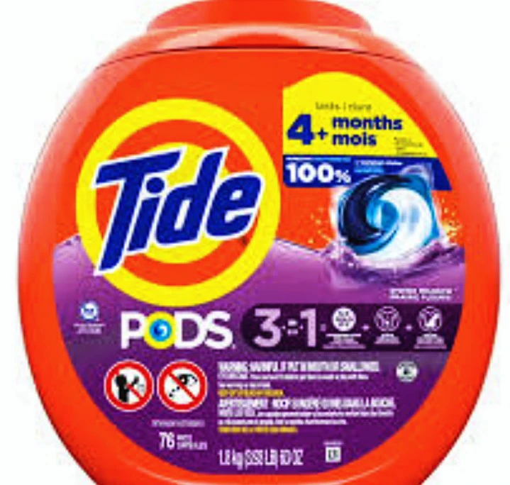 Tide PODS 3-in-1, 76 count