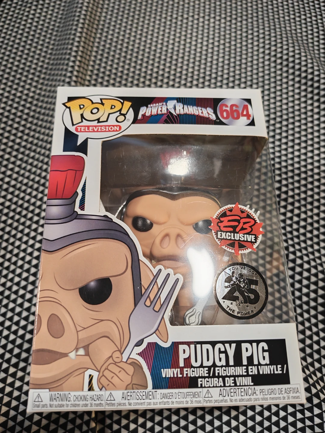 Funko Pop! Pudgy Pig 664 Power Rangers Figure