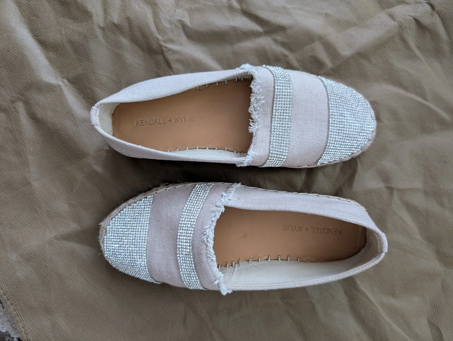 Kendall + Kylie Espadrille Flats with Rhinestones - photo 2