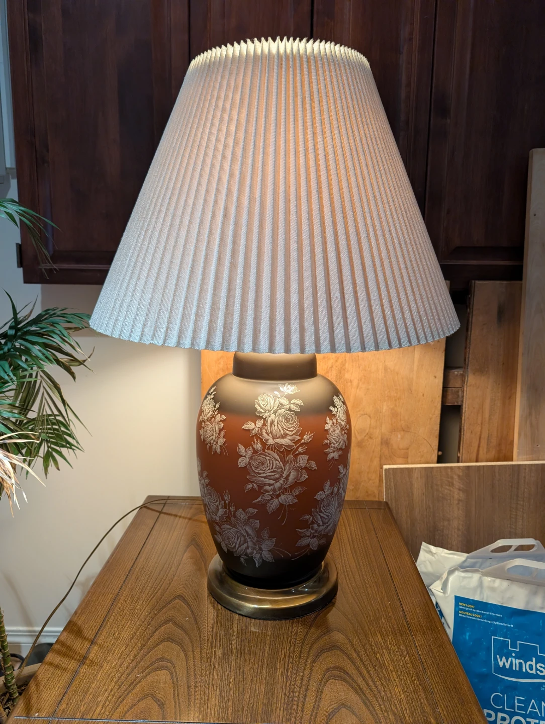 Floral Patterned Table Lamps (set of 2) - photo 2