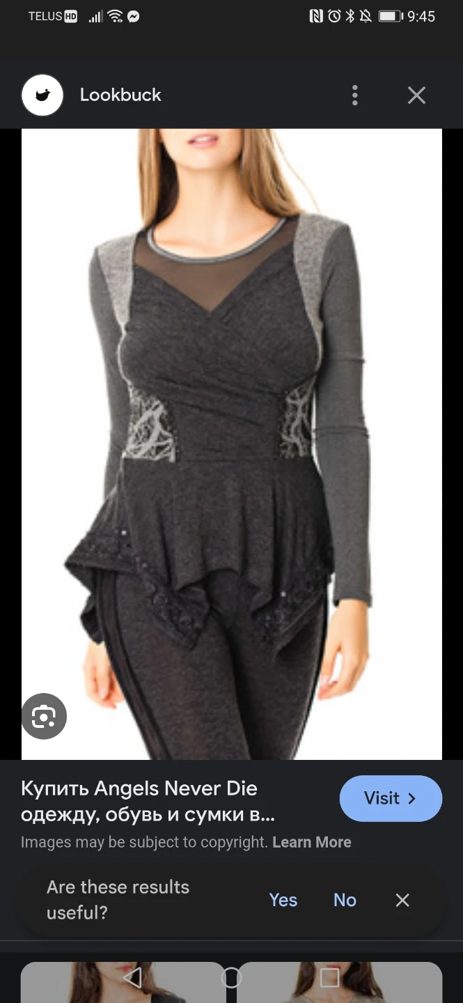 Angelsneverdie medium top Gothic fairy