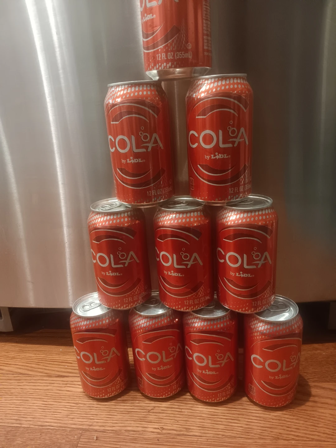 Lidl Cola 12oz Cans - 9 Count