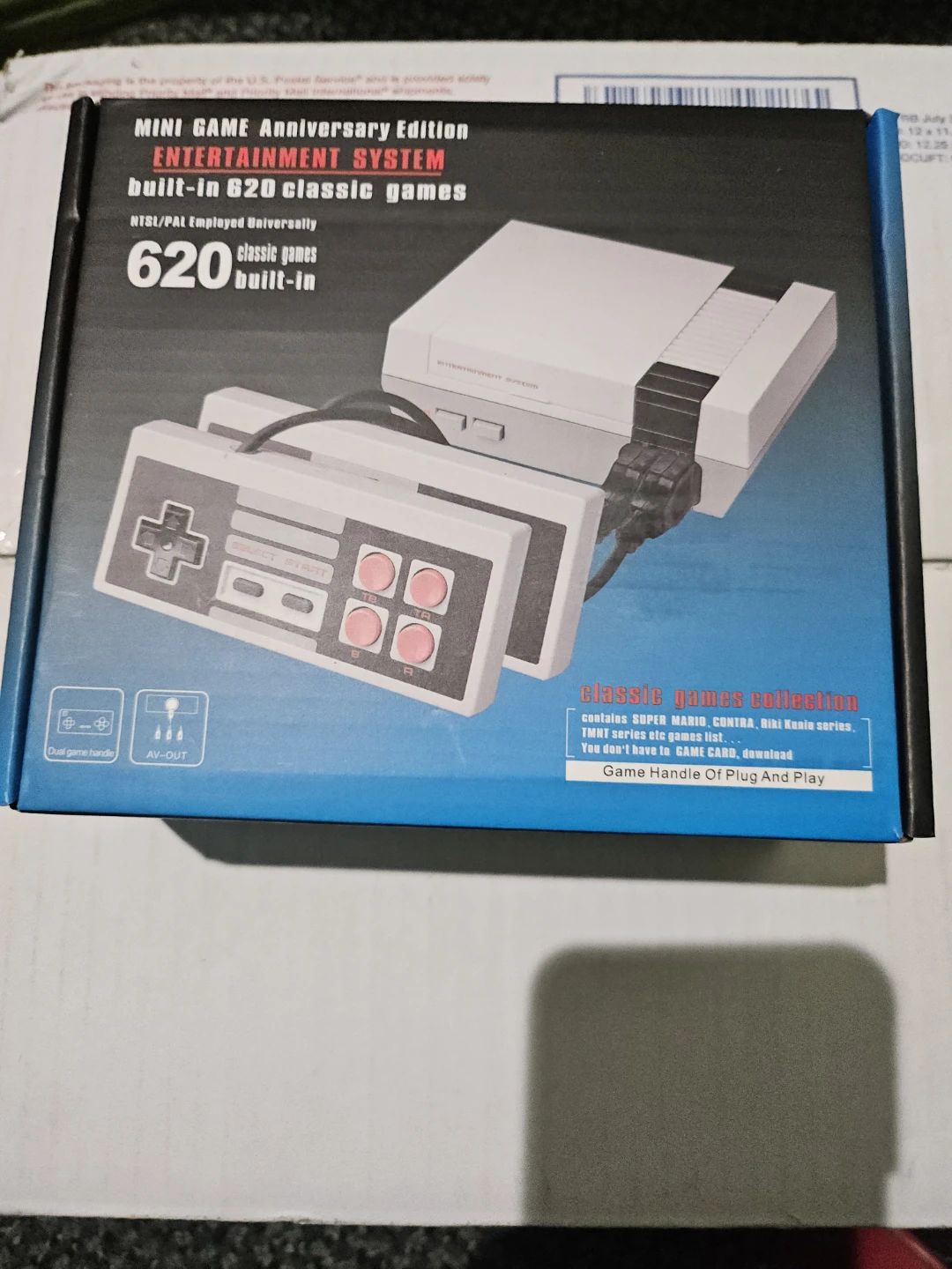 Mini Game Anniversary Edition Entertainment System - 620 Games