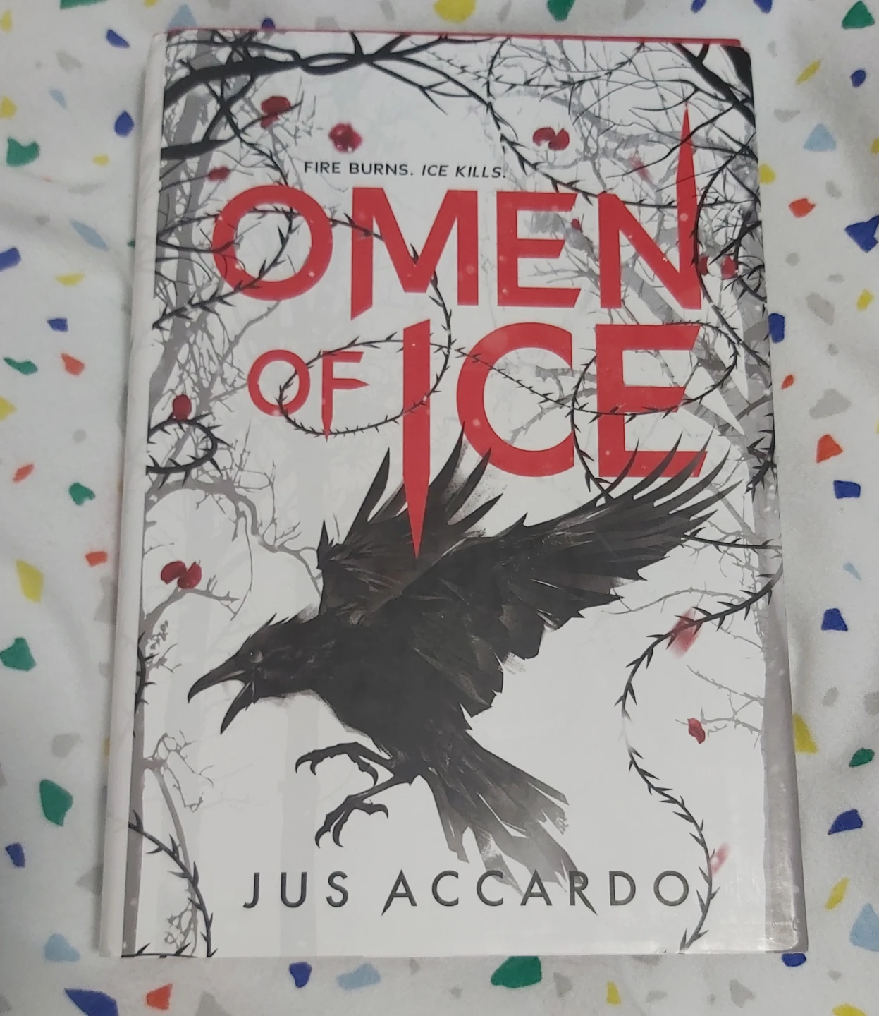 Omen of Ice by Jus Accardo (Hardcover)