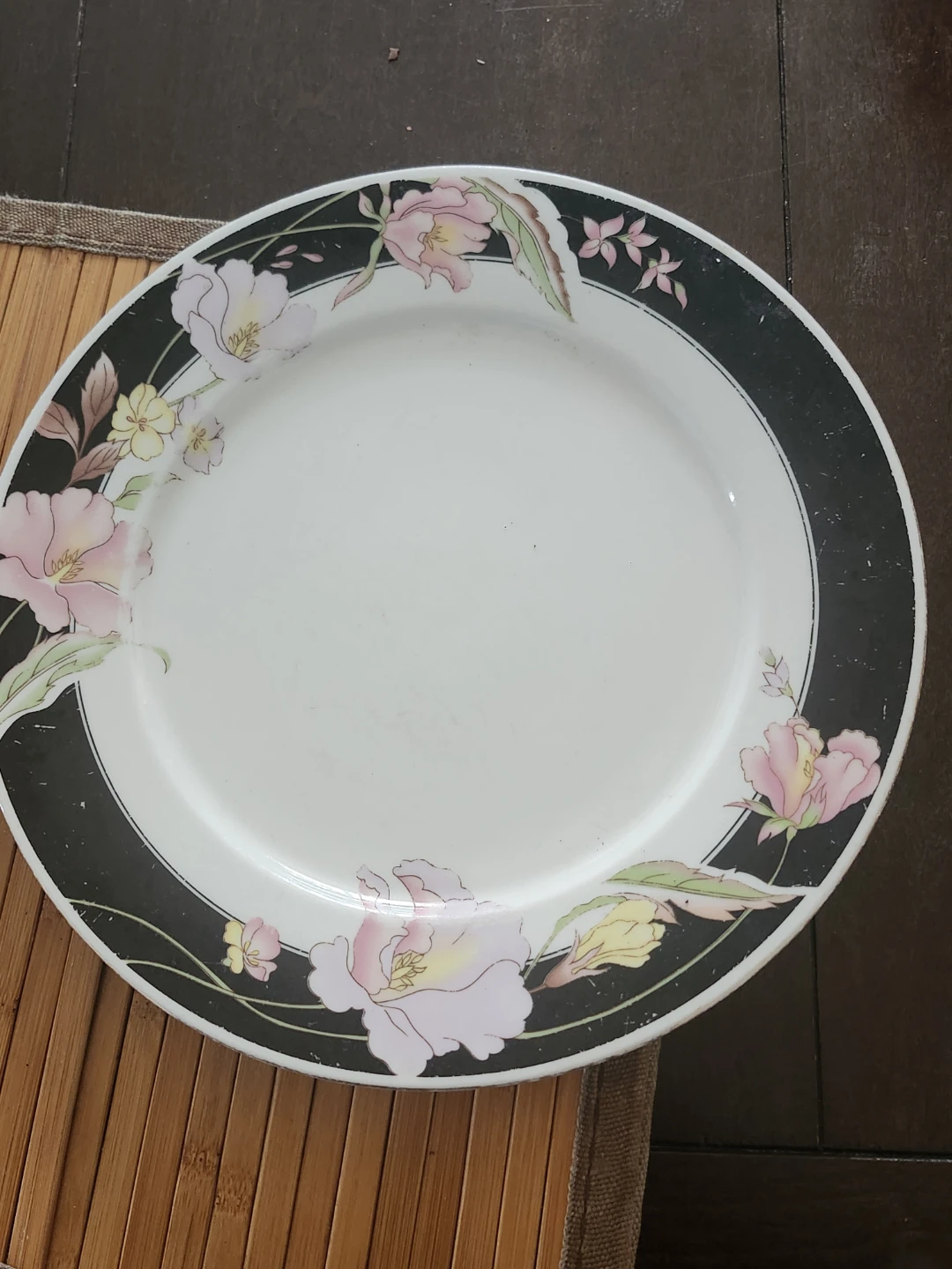 China Pearl Alice Floral Plate