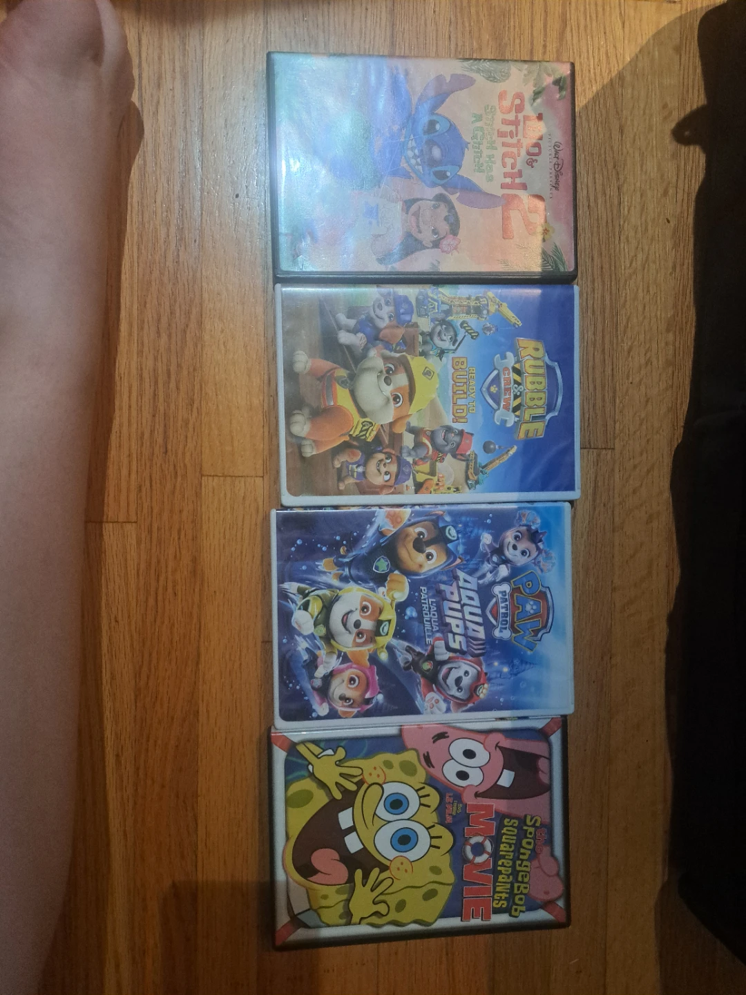 Kids' DVDs - Spongebob, Paw Patrol, Scooby Doo and More!
