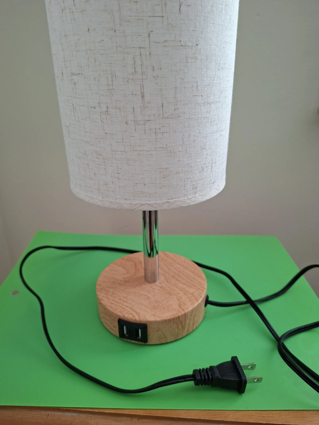 Table Lamp with 2 USB Ports🥕 - photo 2