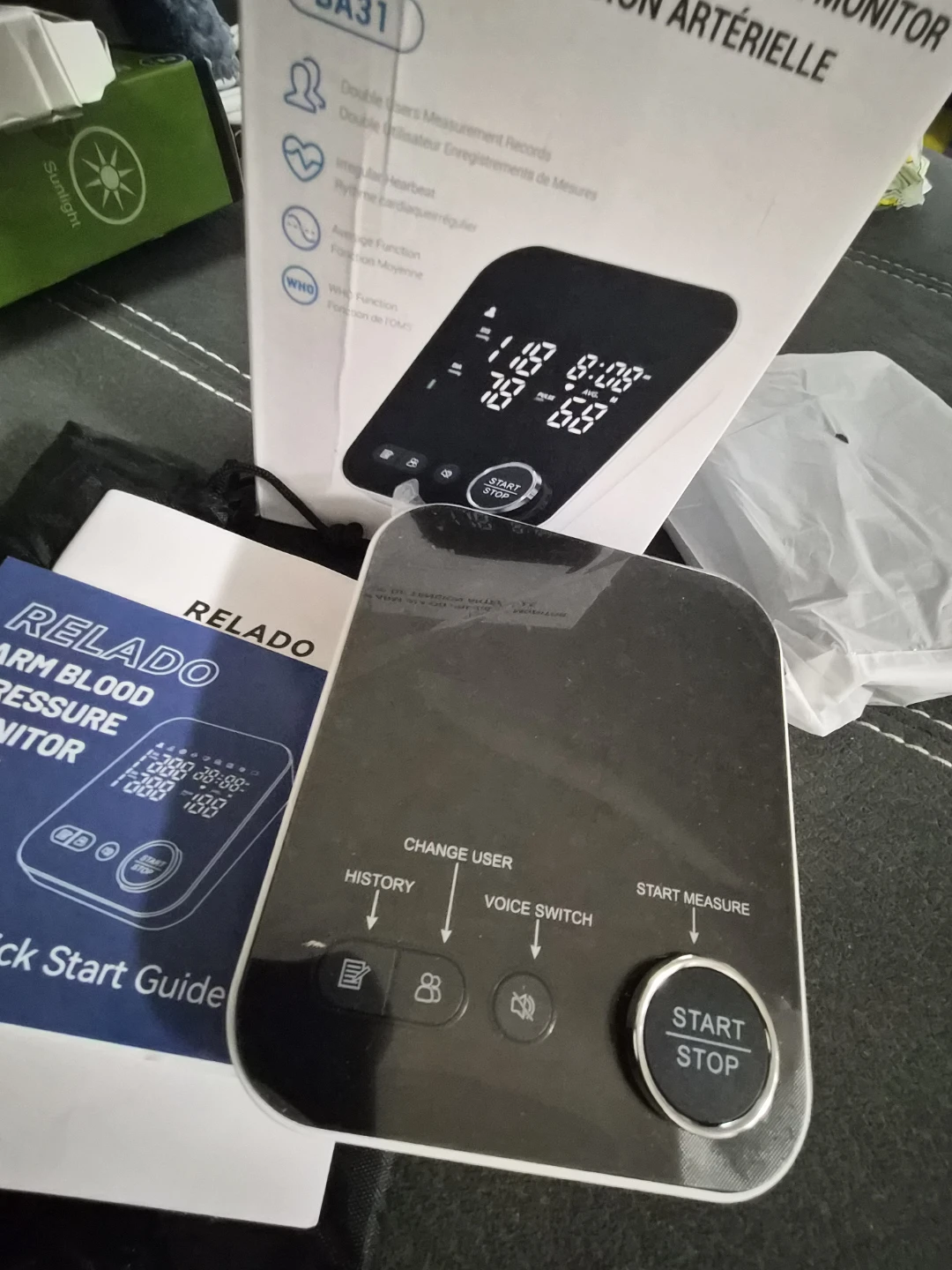 RELADO Arm Blood Pressure Monitor - photo 2