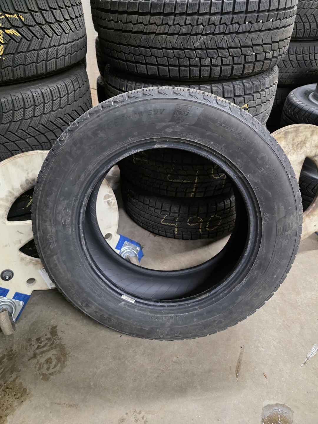 4 MICHELIN X-ICE  245/60 R18 Winter Tires DOT 0621 - photo 3