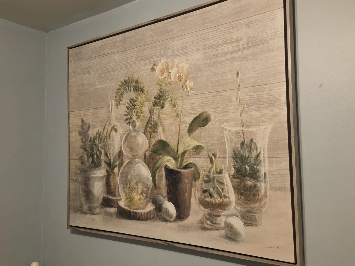 Large Framed Botanical Canvas by Danhui Nai (52x42") - photo 2