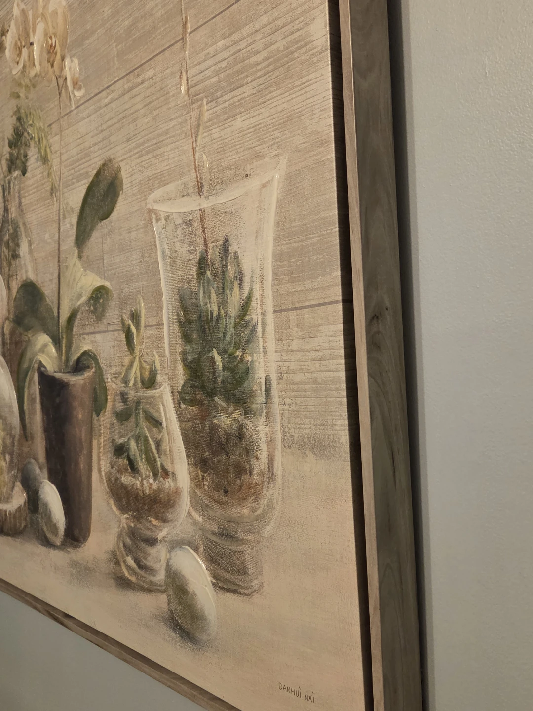 Large Framed Botanical Canvas by Danhui Nai (52x42") - photo 4