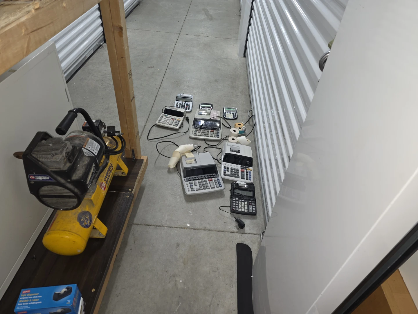 Office supplies lot