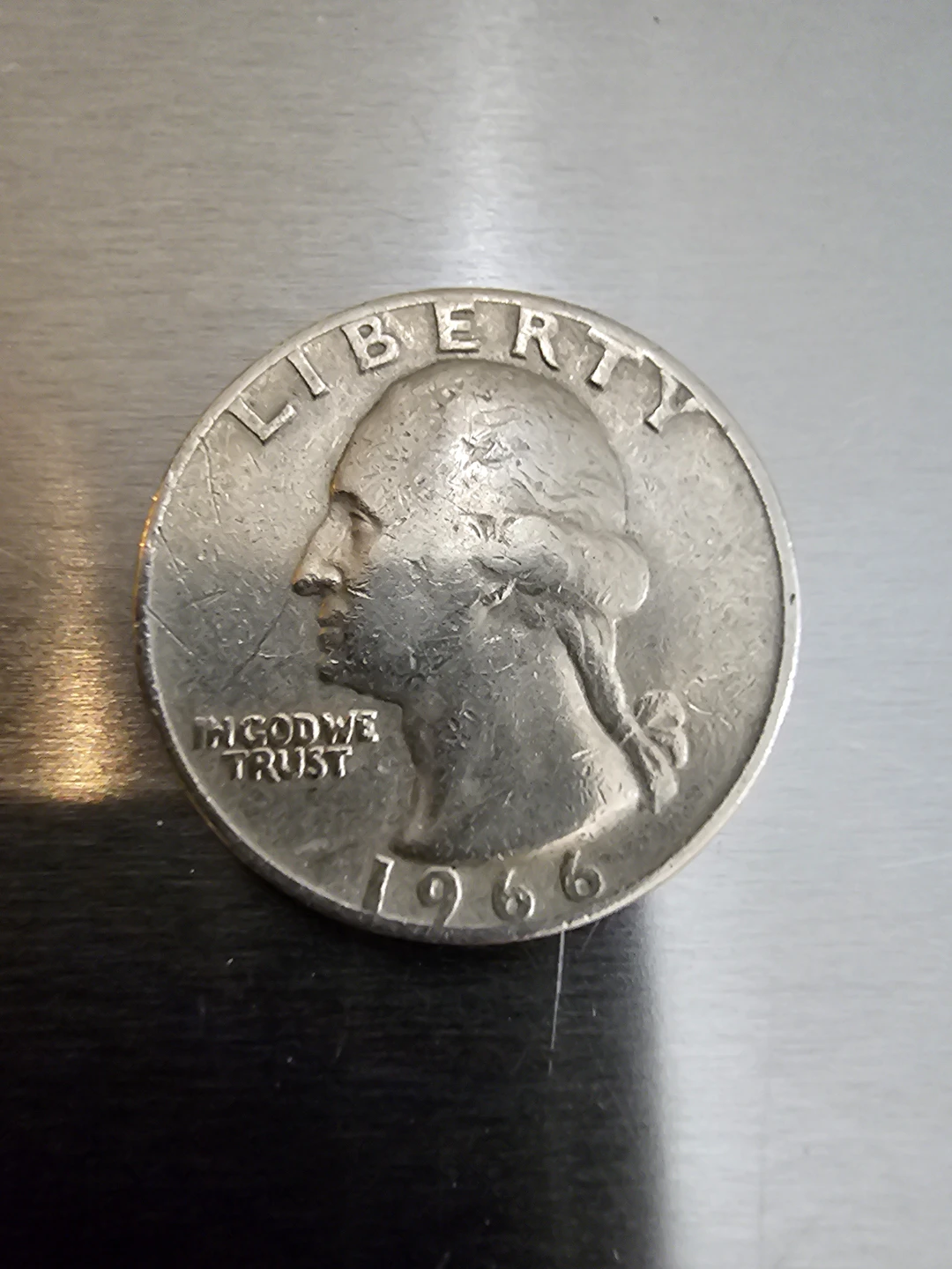 Selling American 1966 quarter dollar - photo 2
