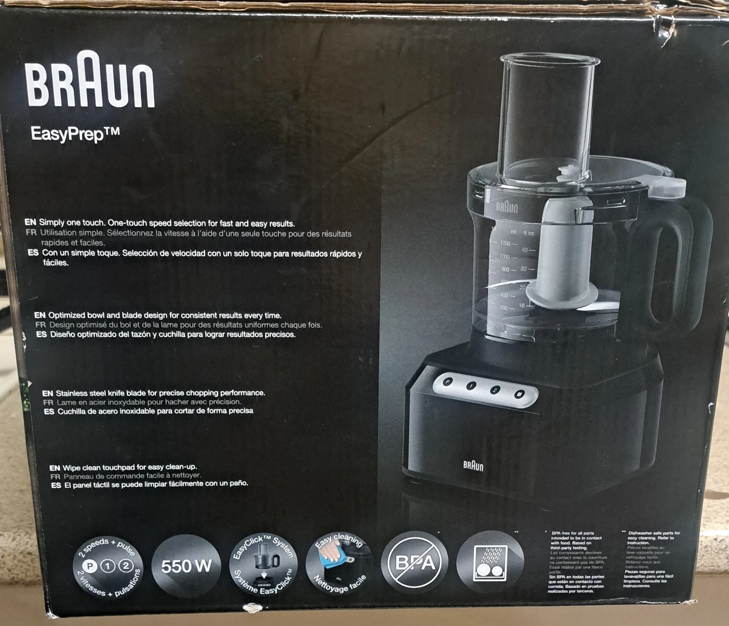 Braun EasyPrep Food Processor - photo 3