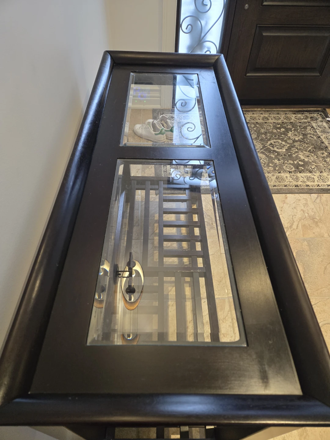 Console Table with Glass Top - photo 2