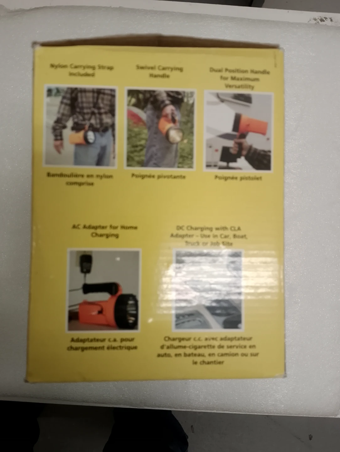BNIB!!! Sunforce 1 Million Candle Power Spotlight - photo 2