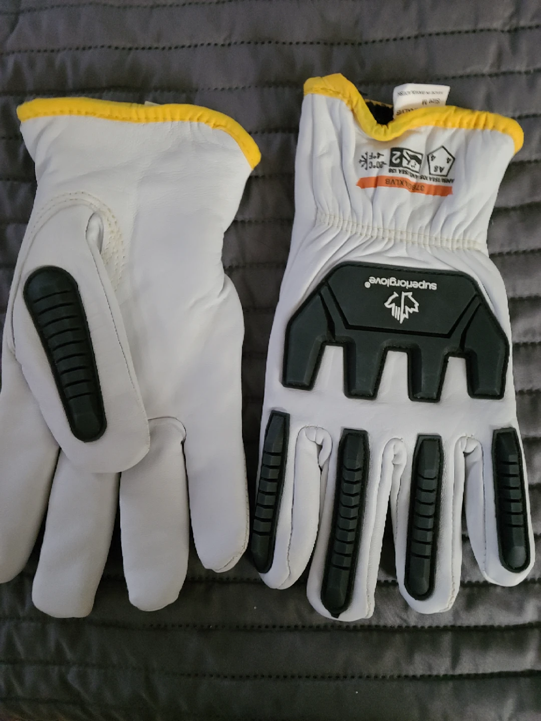 SuperGlove Work Gloves Size M