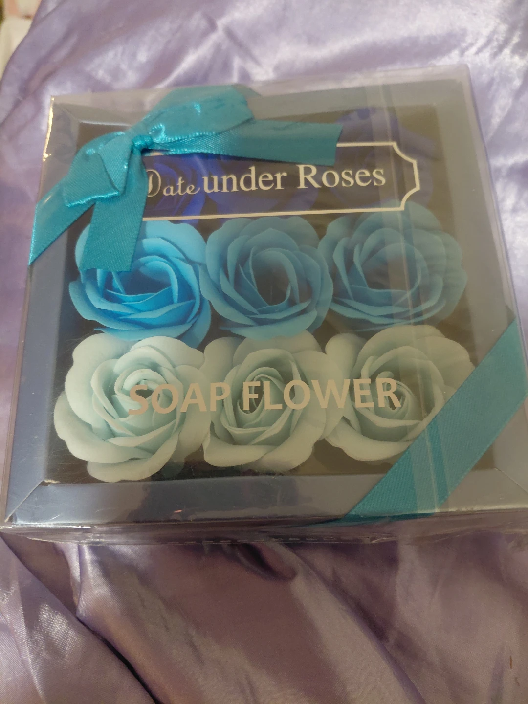 Soap Flowers Gift Set