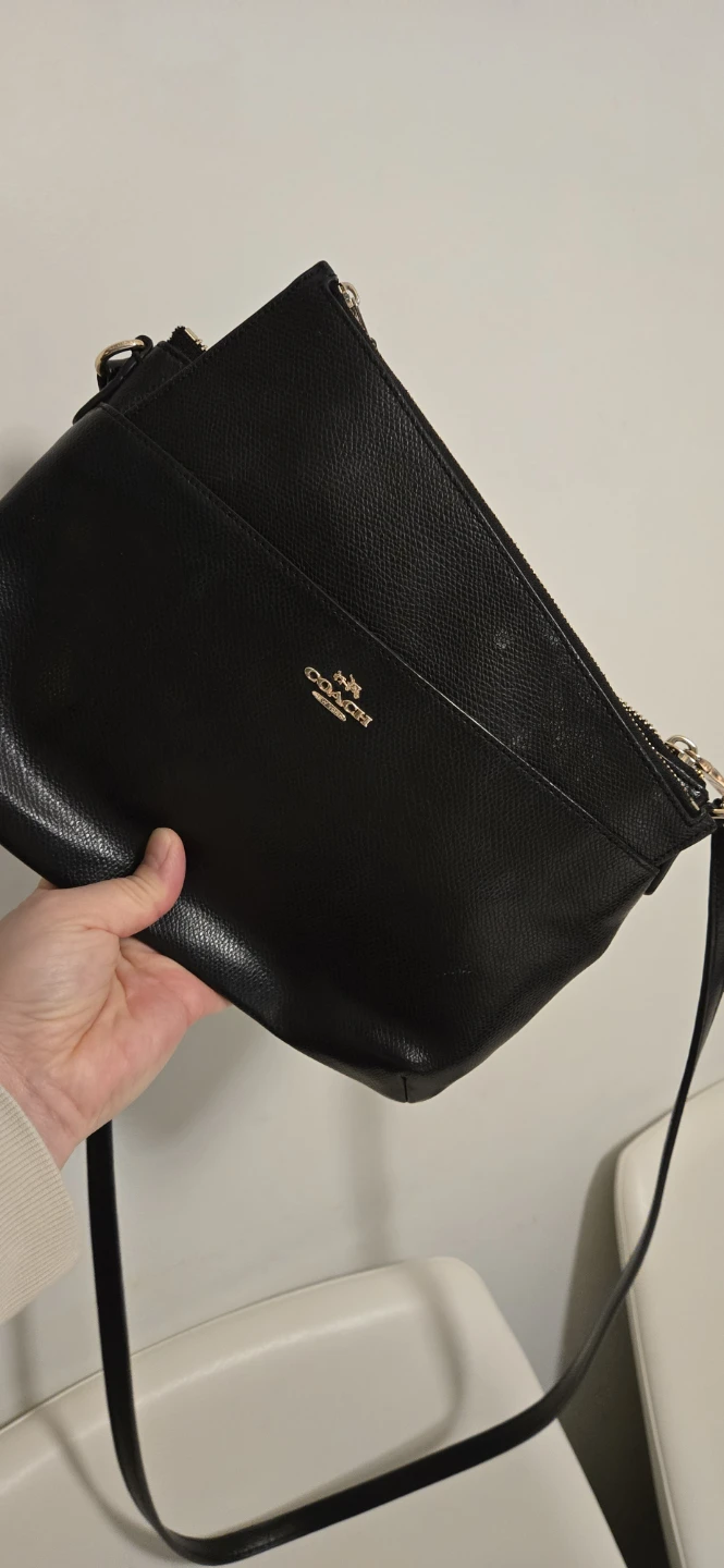 Coach Black Leather Crossbody Bag - photo 5