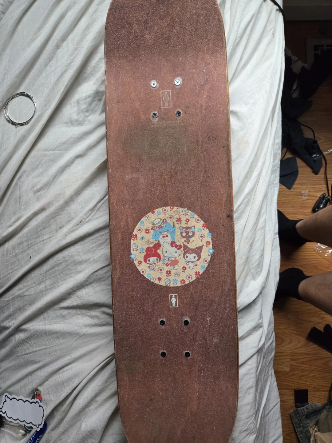 8.5 Girl Kuromi Skateboard - photo 4