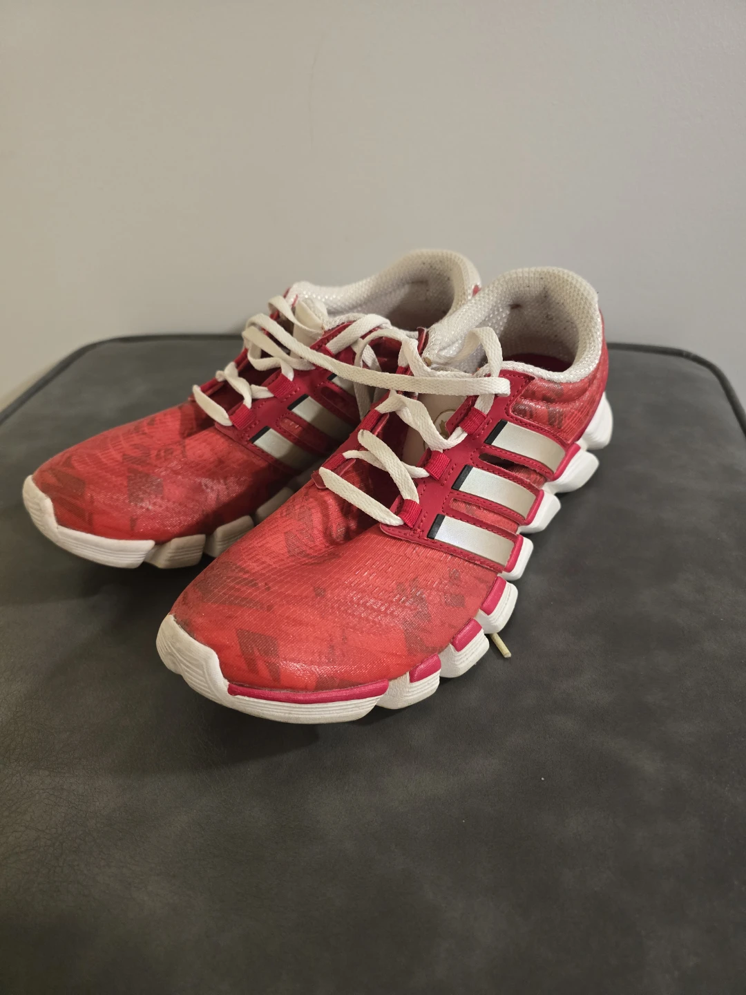 Adidas Red Running Shoes