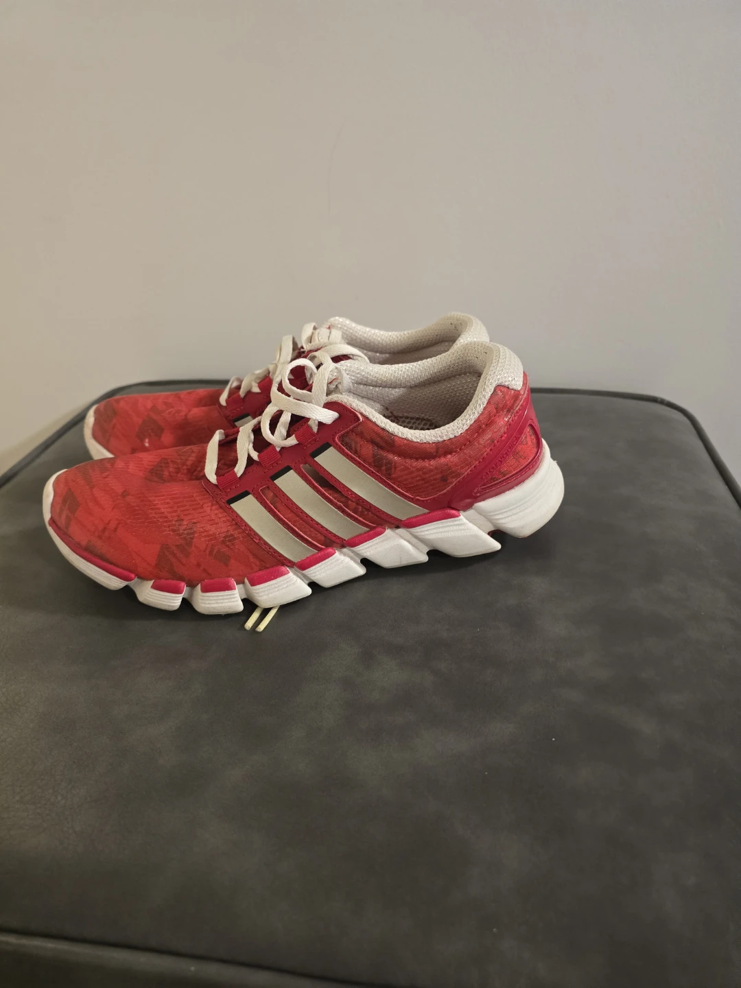 Adidas Red Running Shoes - photo 2