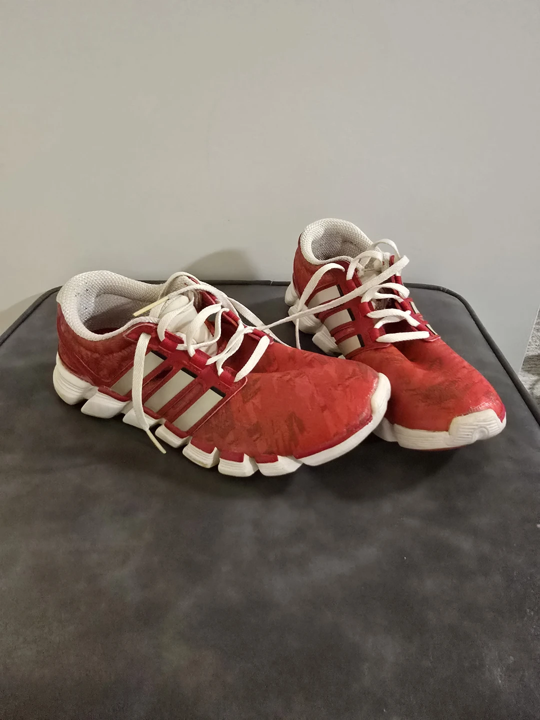 Adidas Red Running Shoes - photo 3