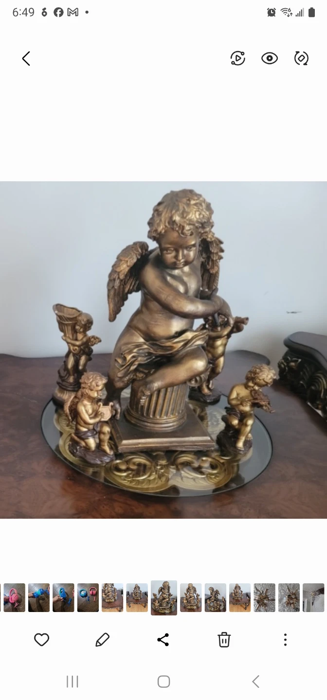 5 Angels Statue (used like new) - photo 3