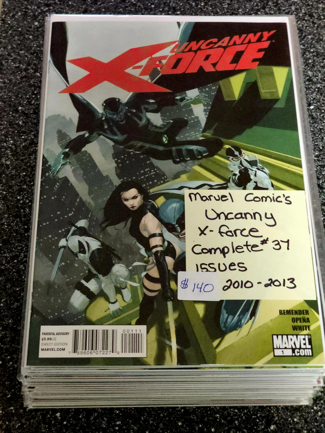 Marvel Uncanny X-Force Complete 37 Issues