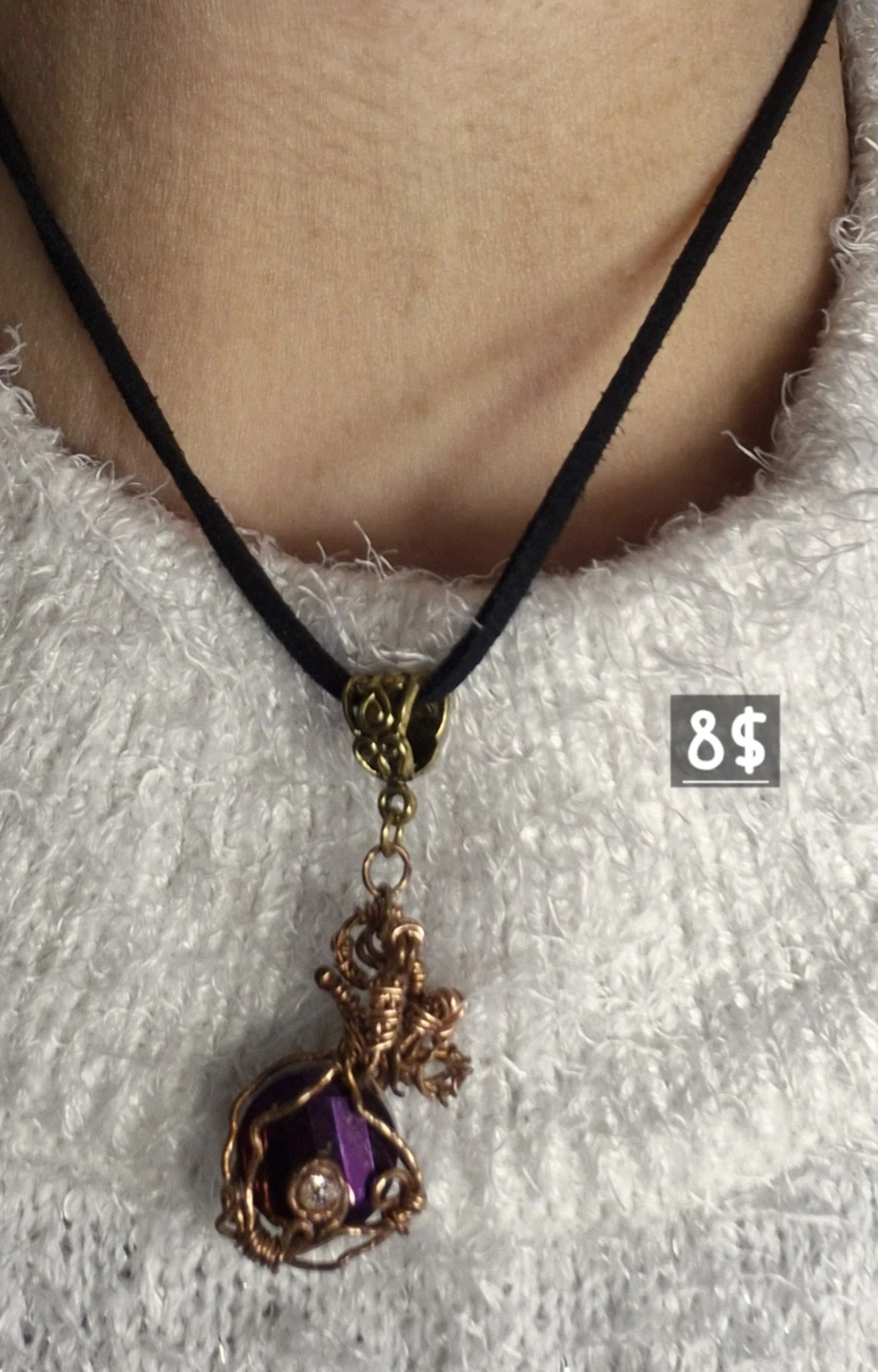 lot of Cords necklace  new handcrafted - photo 4