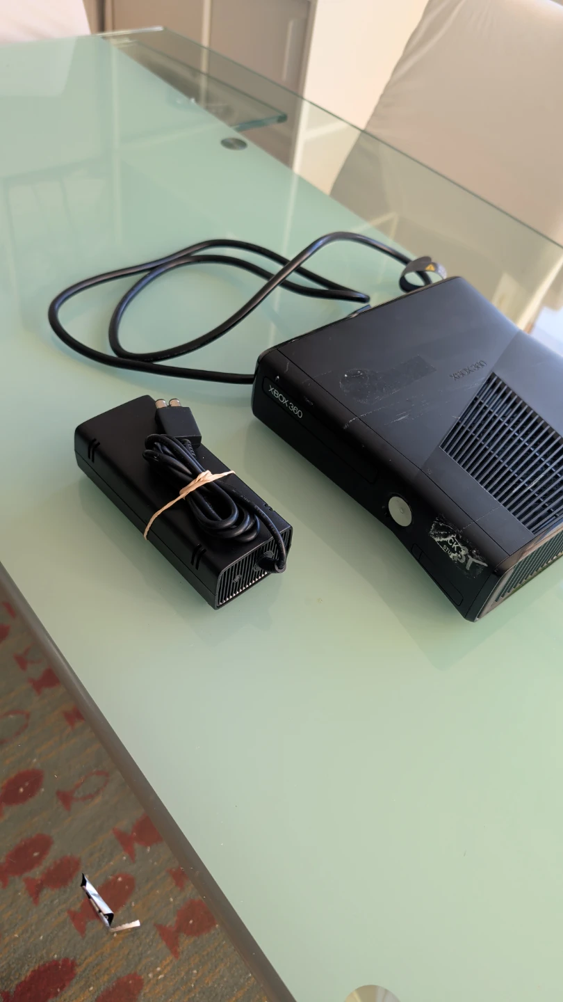 Xbox 360 Console with Power Adapter