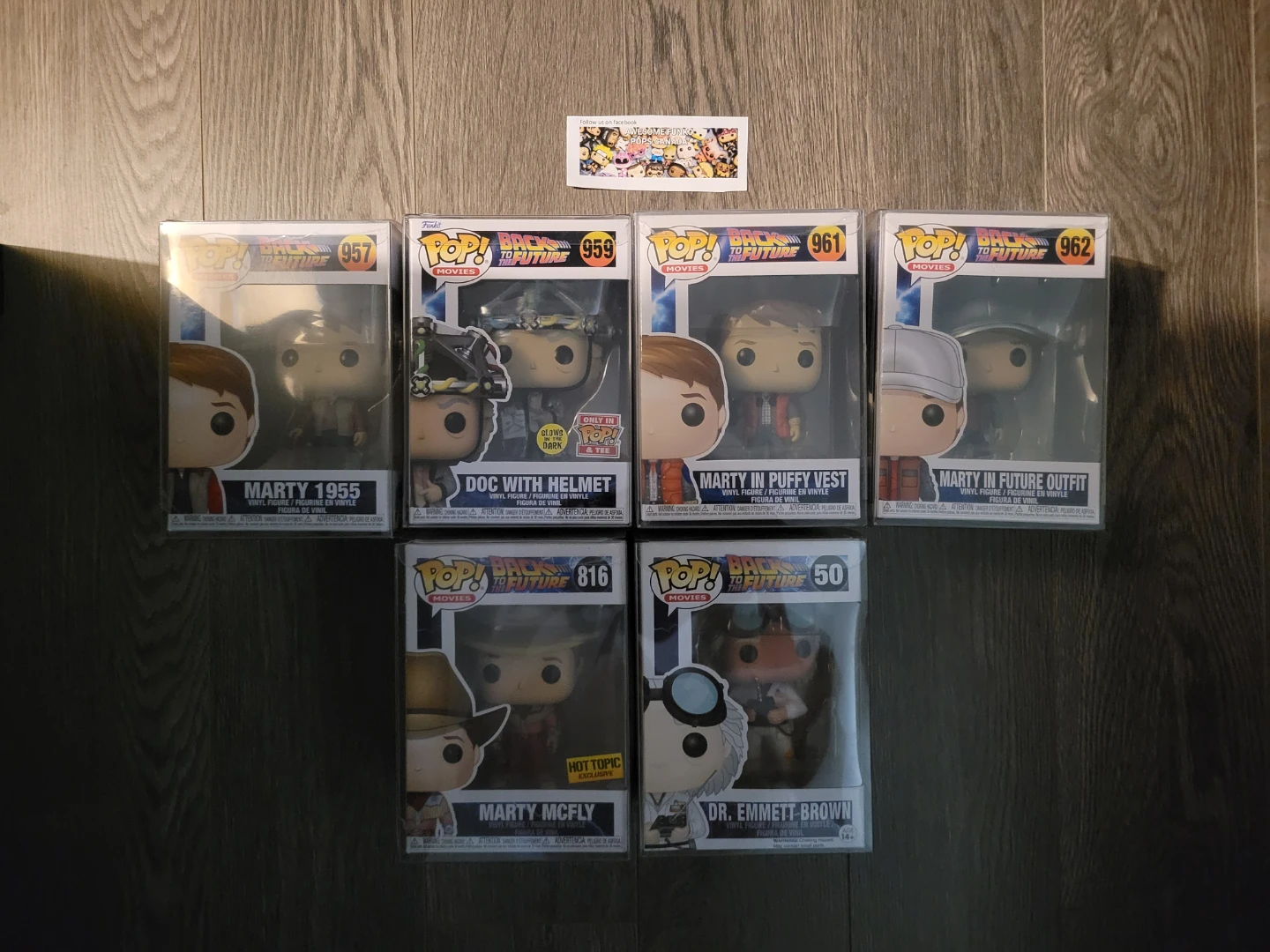 Funko Pop Back to the Future Figures