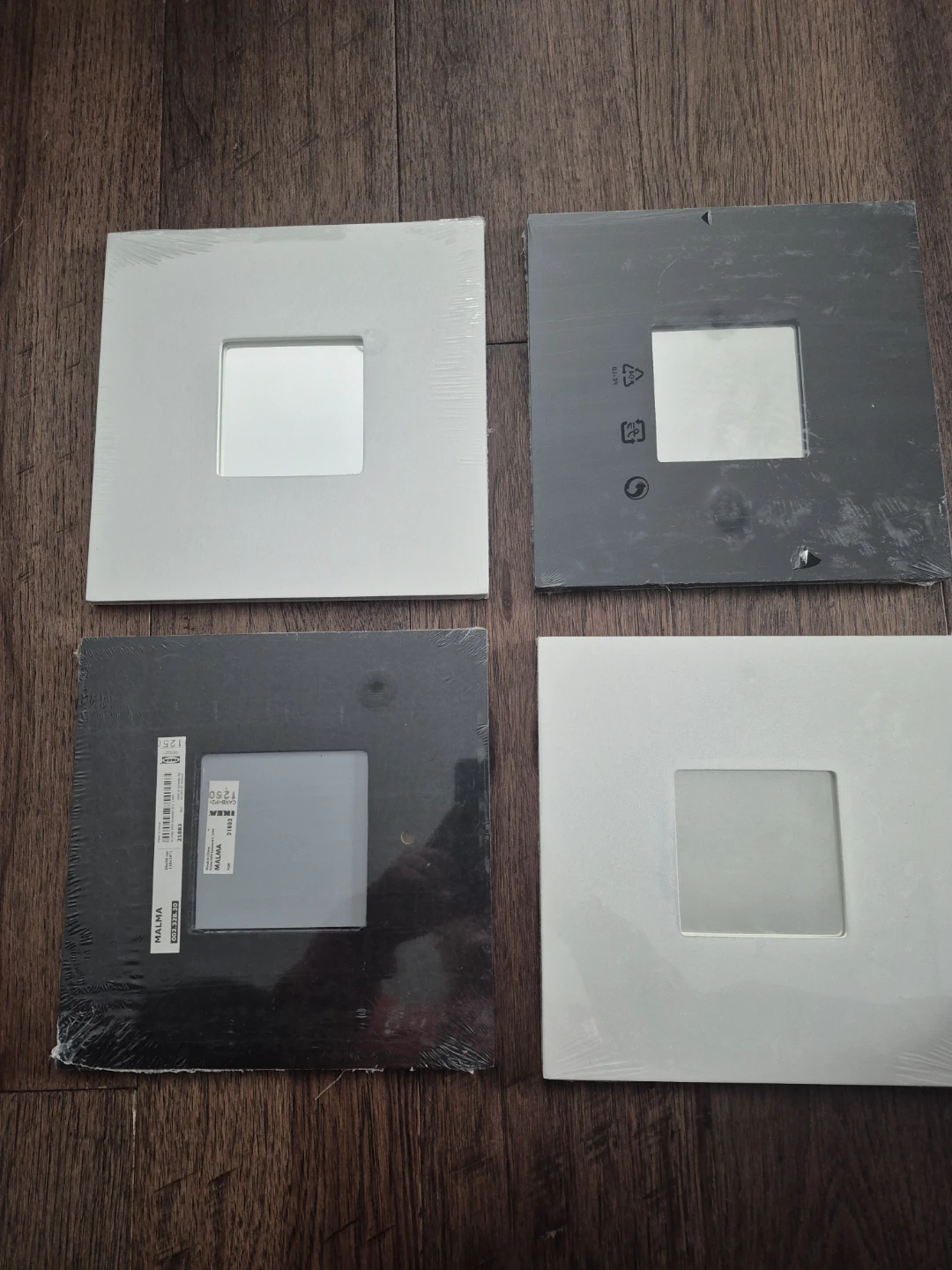 IKEA MALMA Picture Frames - White & Black