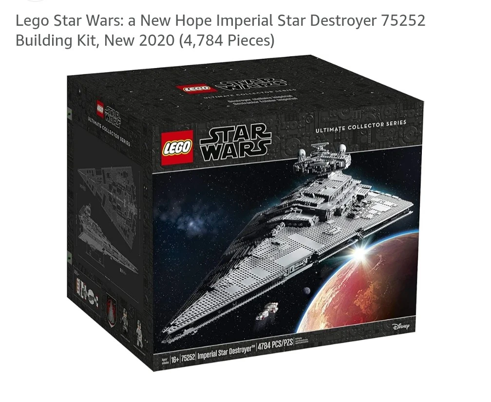 LEGO Star Wars Imperial Star Destroyer 75252 Building Kit