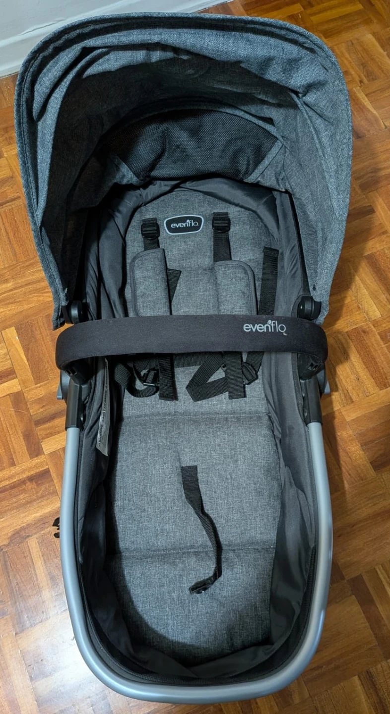Evenflo Grey Bassinet