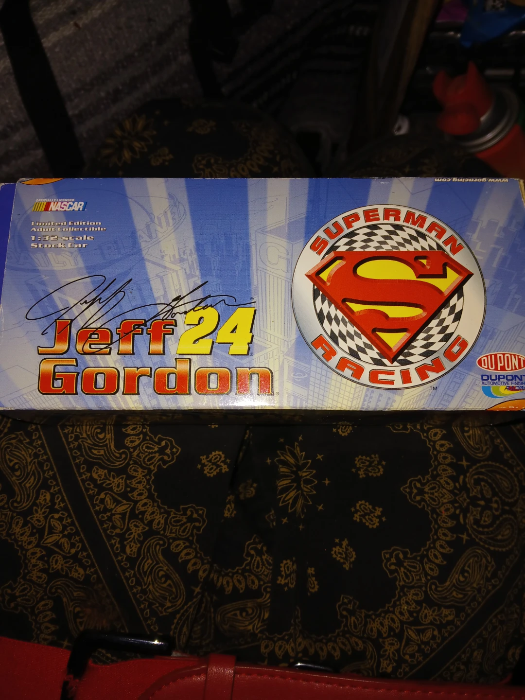 Jeff Gordon #24 Superman Racing Diecast Car
