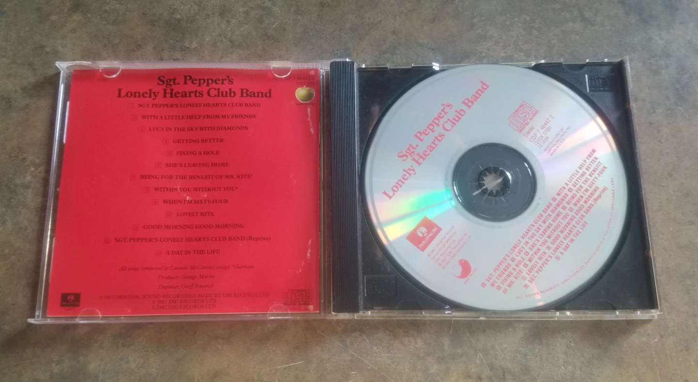 The Beatles Sgt. Pepper's Lonely Hearts Club Band CD - photo 2