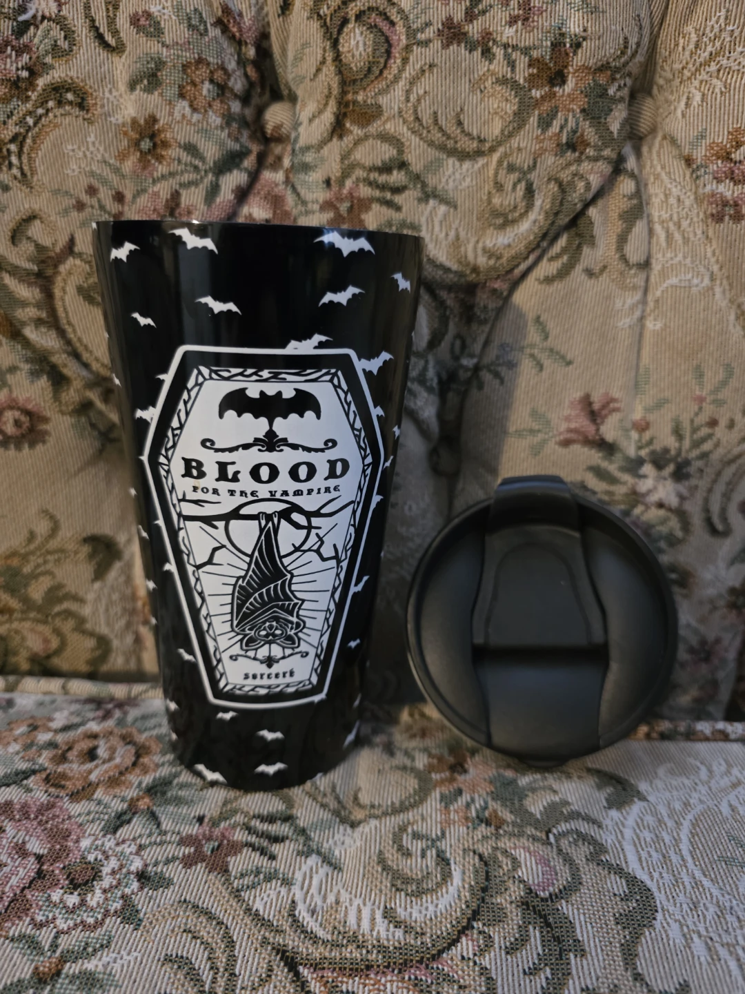 Gothic Metal Vampire Tumbler - photo 2
