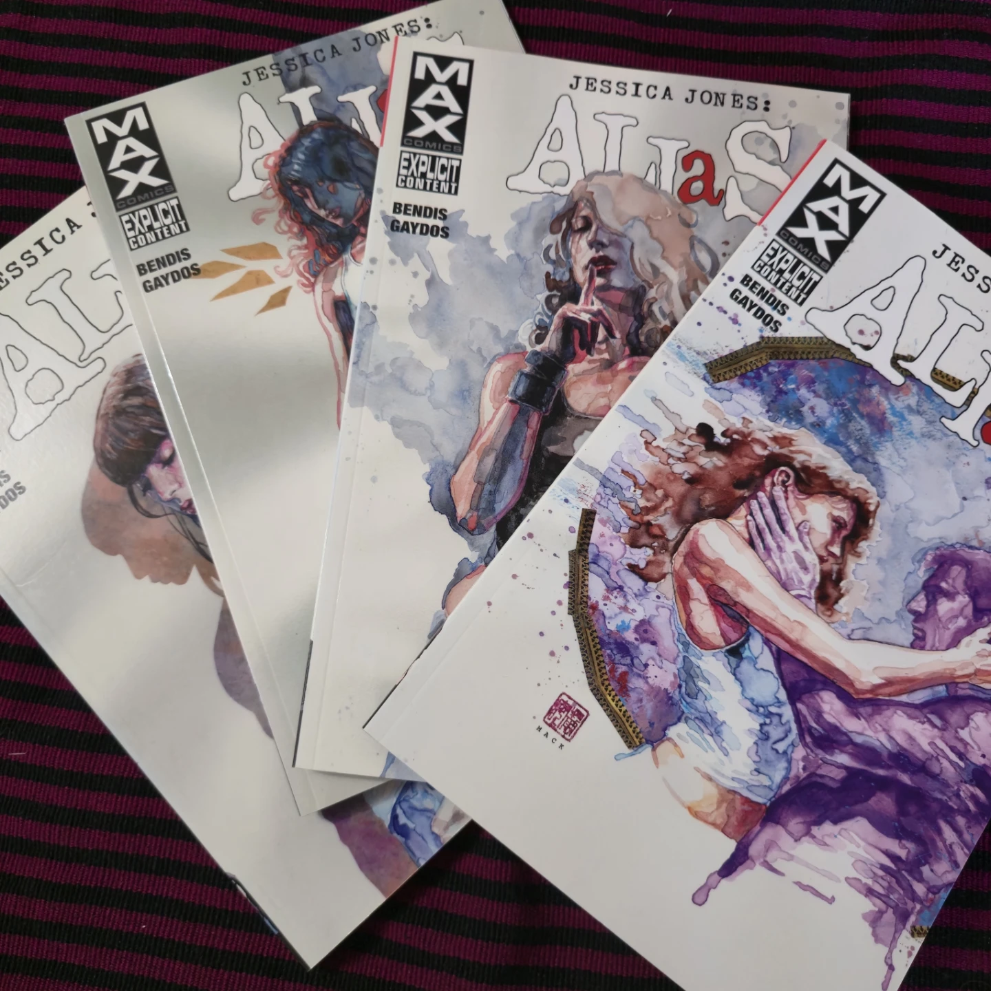 Jessica Jones: Alias Comic Book Set (Volumes 1-4)