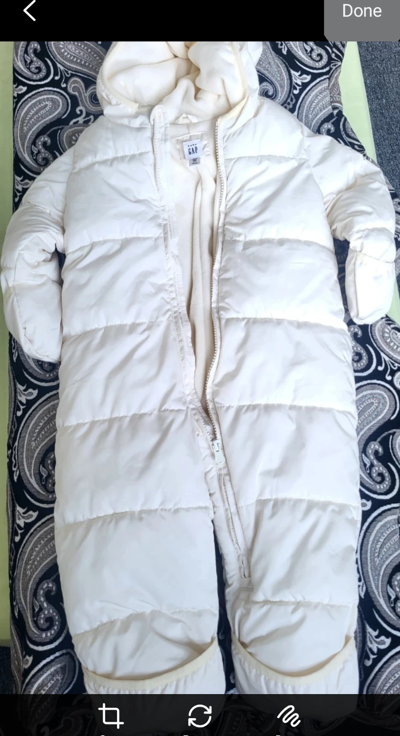 Baby Gap Snowsuit - Cream - 18-24 Months - photo 2