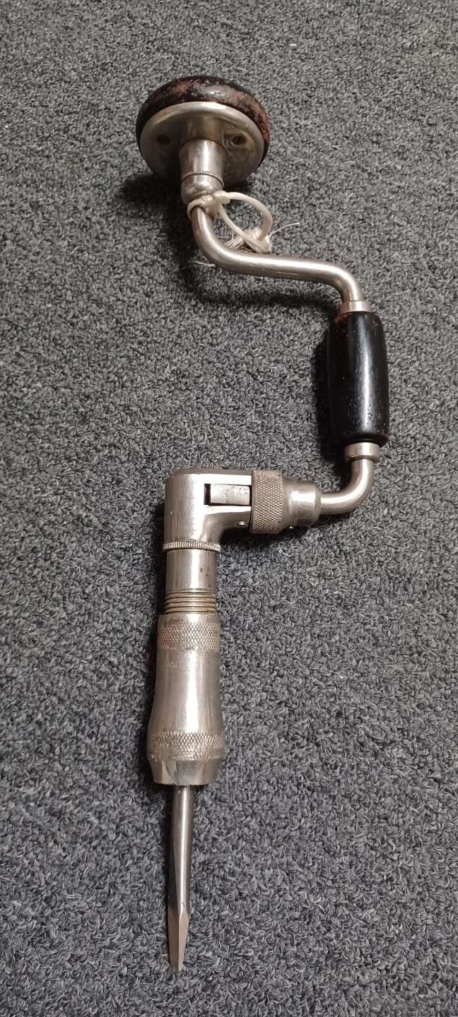 Antique Corner Brace Hand Drill