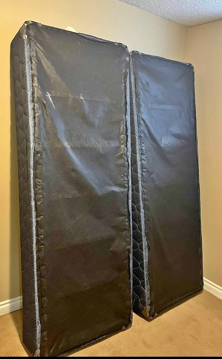 FREE DELIVERY!! 2 Piece Queen split box spring $120 - photo 2